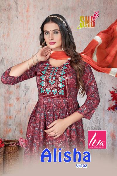 ALISHA VOL 2 BY NAVKAR DESIGNER EMBROIDERY ANARKALI SALWAR SUIT WHOLESALER IN INDIA
